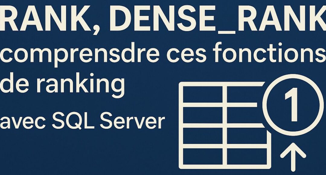rank, dense_rank