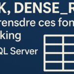 rank, dense_rank